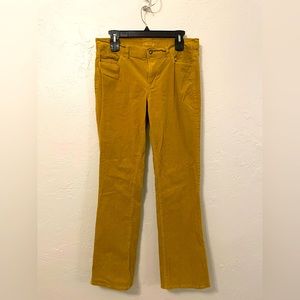 Gold Corduroy Pants